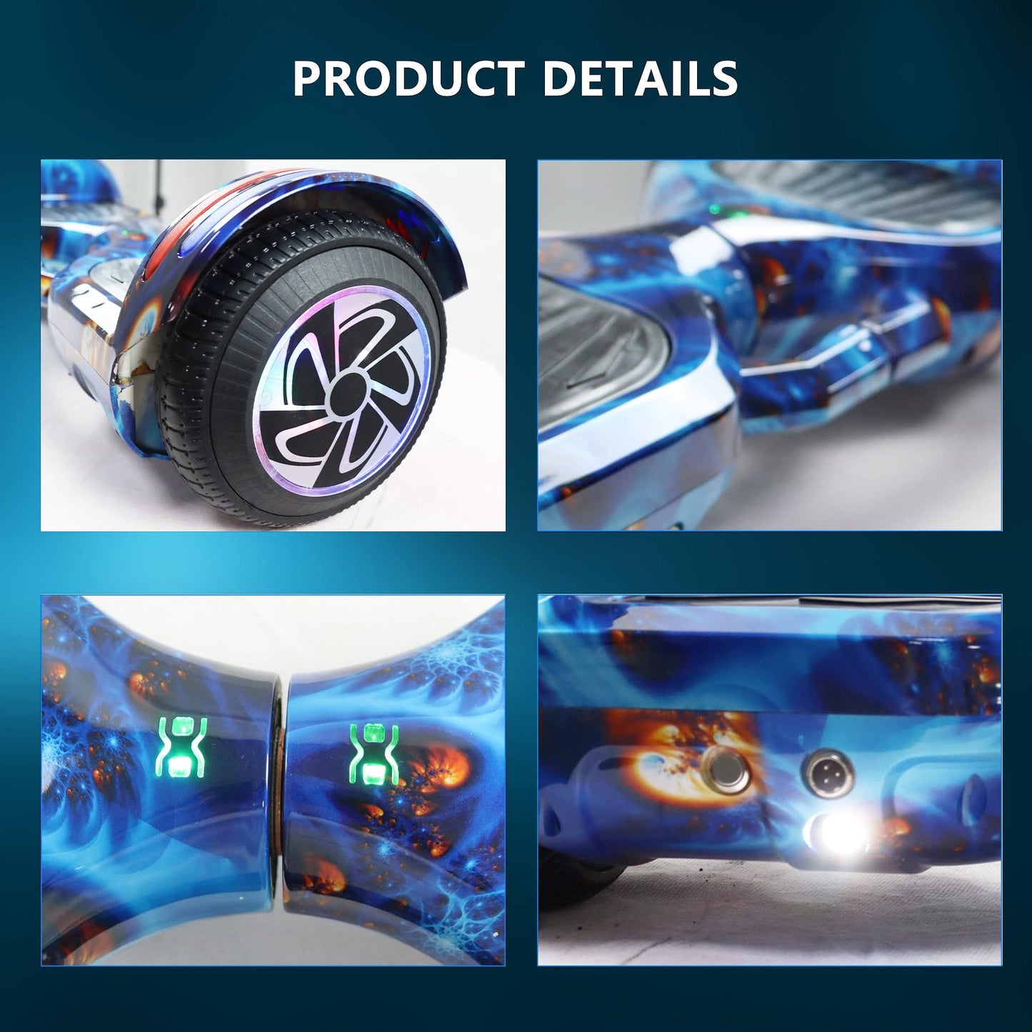 Wholesale PHC 6.5" Electric Hoverboard with multi-color