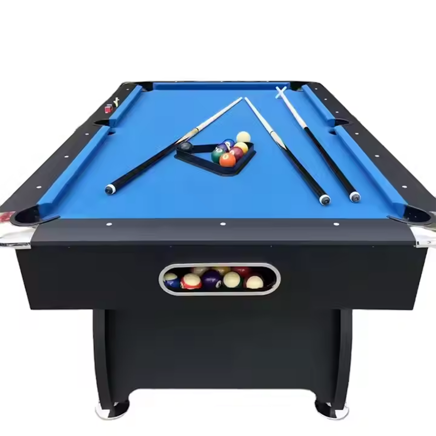 Wholesale 3-in-1 7FT & 8FT Professional Billiard Pool Table with Table Tennis Top – Blue Felt, Full Accessories – For Home, Bar, Office & Clubs