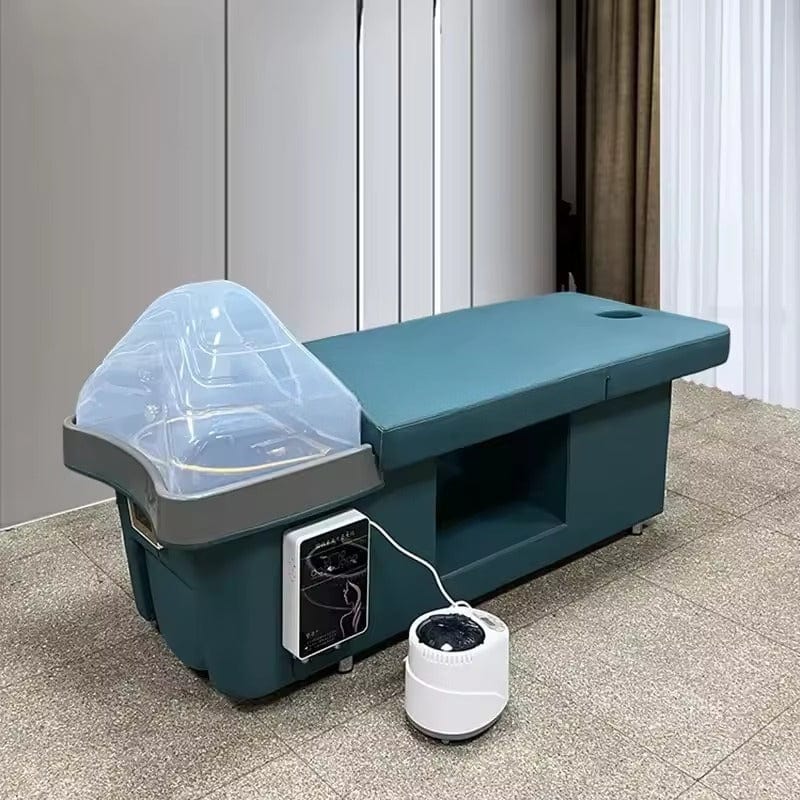 Premium Multifunctional Shampoo Bed with Custom Water Circulation & Fumigation – Professional Salon Spa Bed