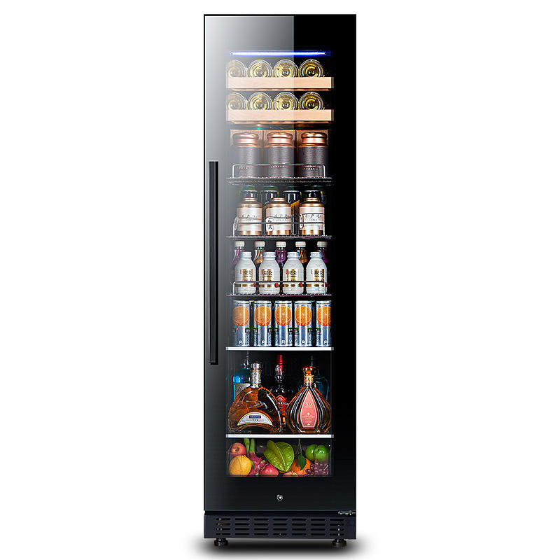 150L Wine Fridge Wine Cooler Refrigerator, 32-72℉ Wine Refrigerator Glass Door, Built-in or Freestanding Fridge for Home/Bar/Kitchen