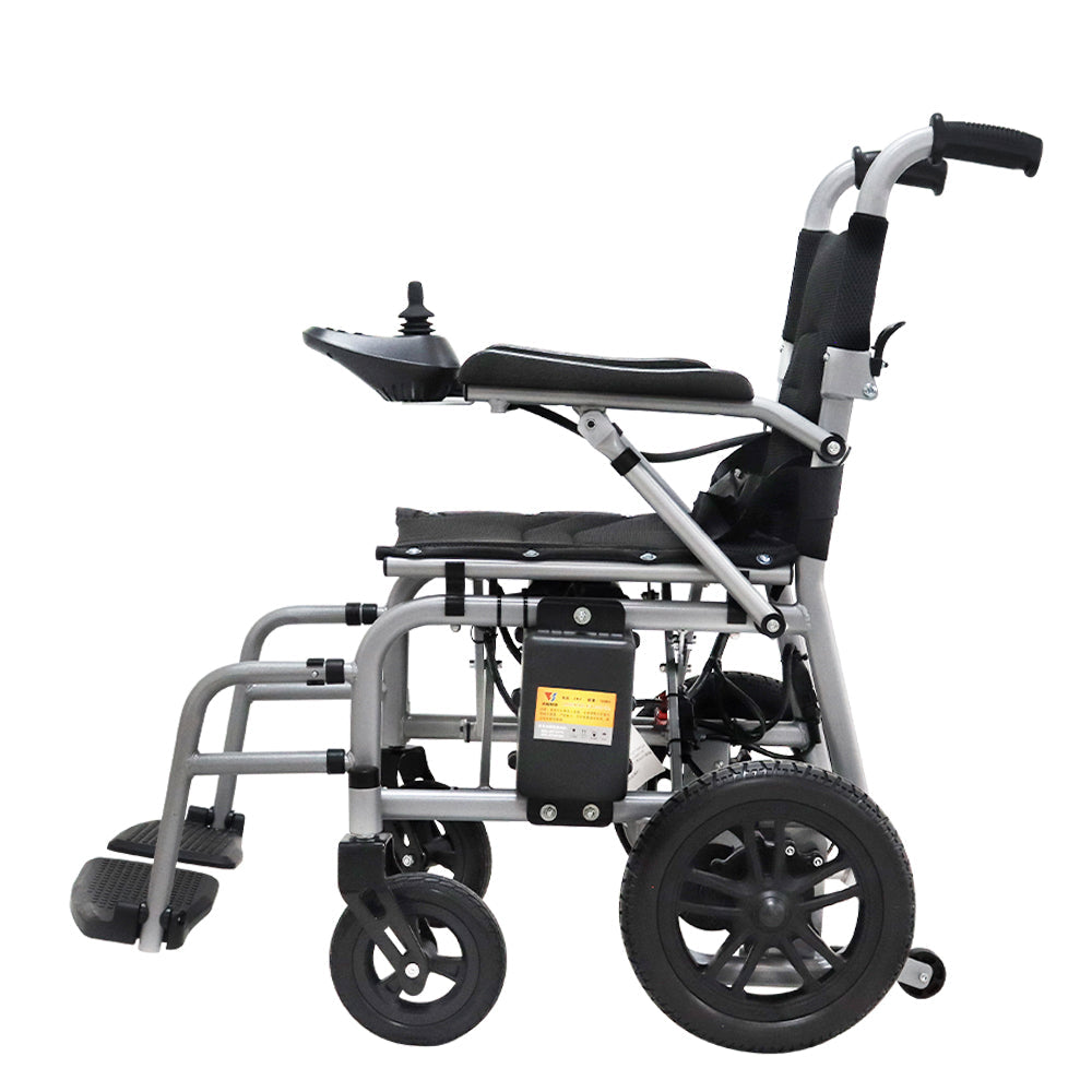 Electric Wheelchair for Adults - 15 Miles Long Travel Range, Lightweight Folding, Motorized Power Chair for Indoor/Outdoor Mobility