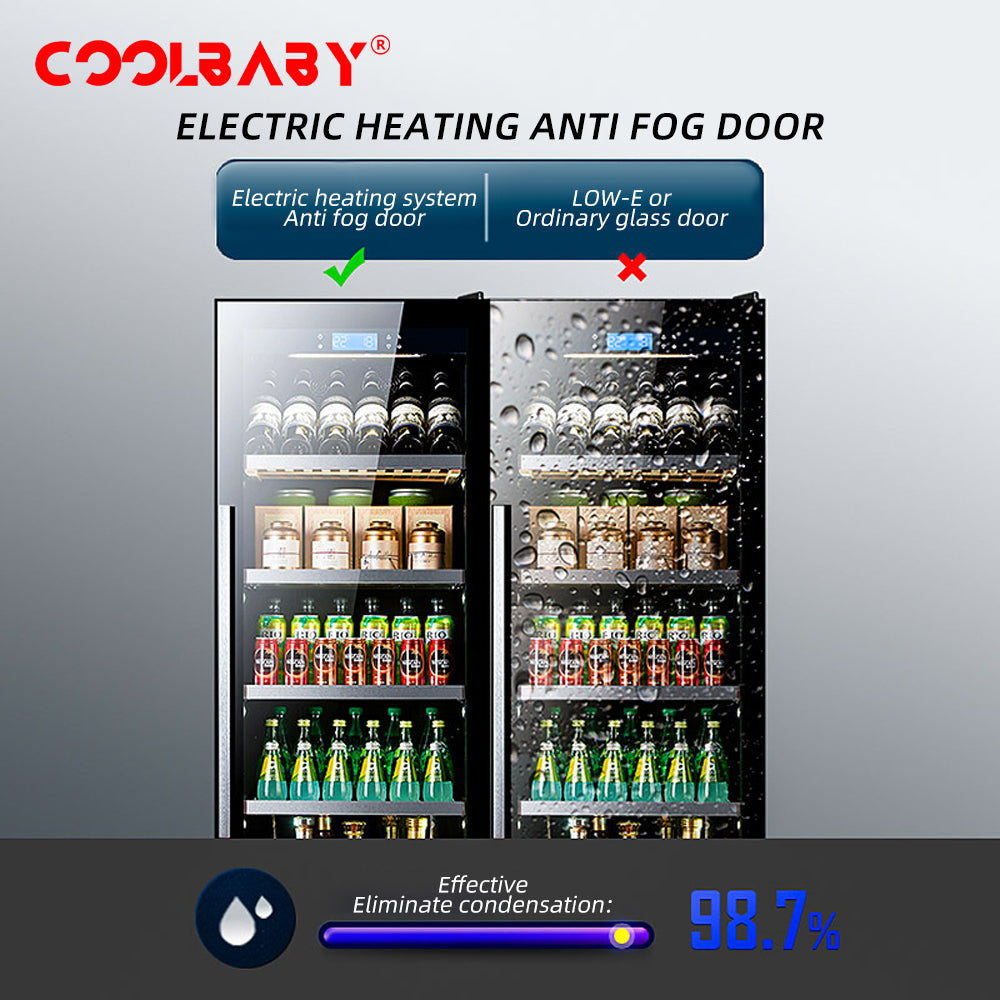 Wholesale LZM-JG08/LZM-JG10(Double Temperature)Double Spell Wine Cabinet Ice Bar,Wine Cigar Tea Leaf Drinks Fruit Refrigerated Preservation