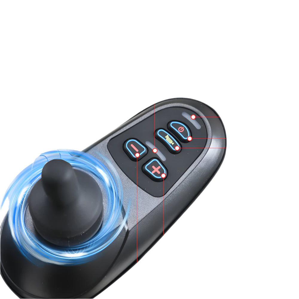 34lb Foldable Electric Wheelchair – Dual Motor, Airline Approved