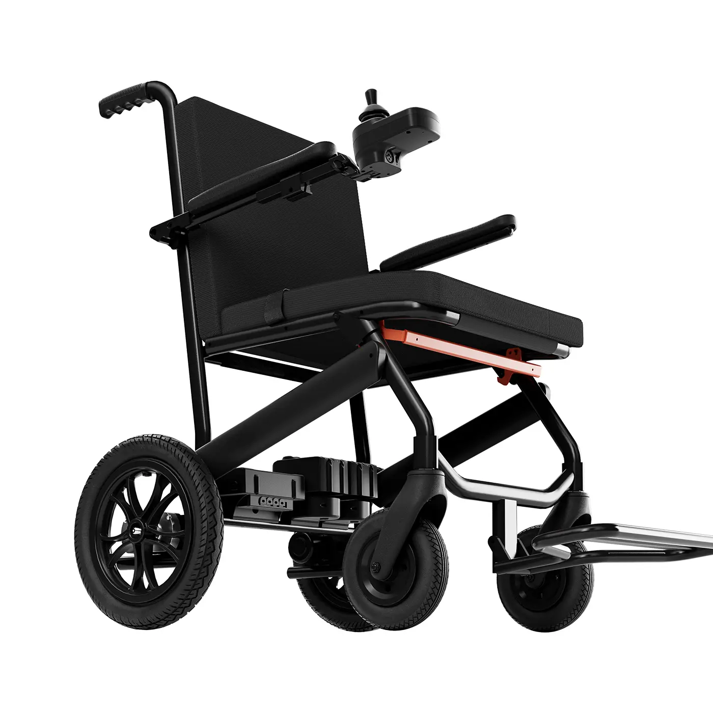 Ultra Light Foldable Lightweight Lithium Battery Fully Auto Folding Luxury Carbon Fiber Electric Wheelchair Brushless Motor