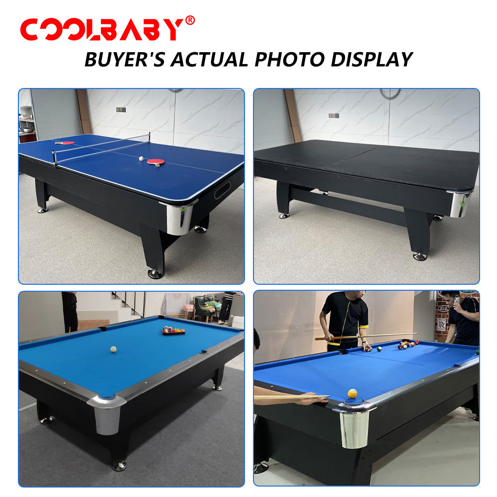 Wholesale 6FT 3-in-1 Pool Table with Table Tennis – Professional Billiards, Scratch-Resistant Surface, DGMT-7012