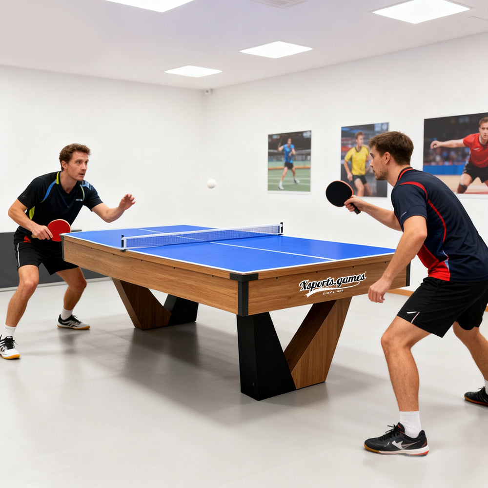 7 FT Pool Table, Billiard/Table Tennis/Dining Table with 2 Cue Sticks, Billiard Balls, Cues, Black Cloth, 84" L x 48" W x 32" H