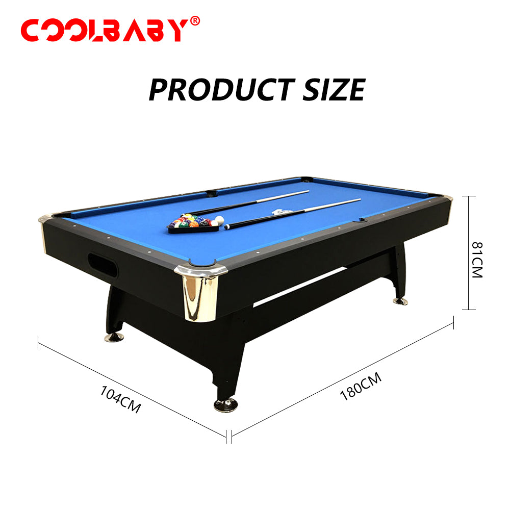 Wholesale 6FT 3-in-1 Pool Table with Table Tennis – Professional Billiards, Scratch-Resistant Surface, DGMT-7012