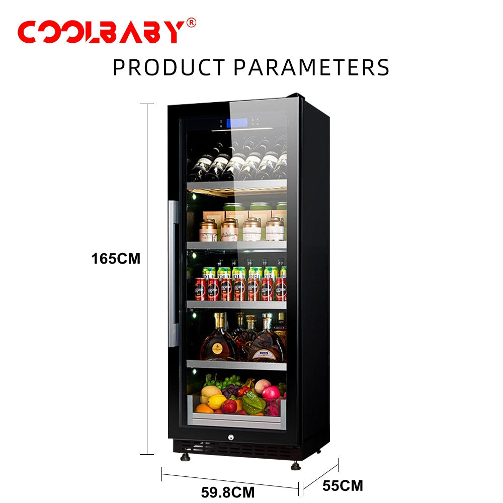 Wholesale LZM-JG08/LZM-JG10(Double Temperature)Double Spell Wine Cabinet Ice Bar,Wine Cigar Tea Leaf Drinks Fruit Refrigerated Preservation