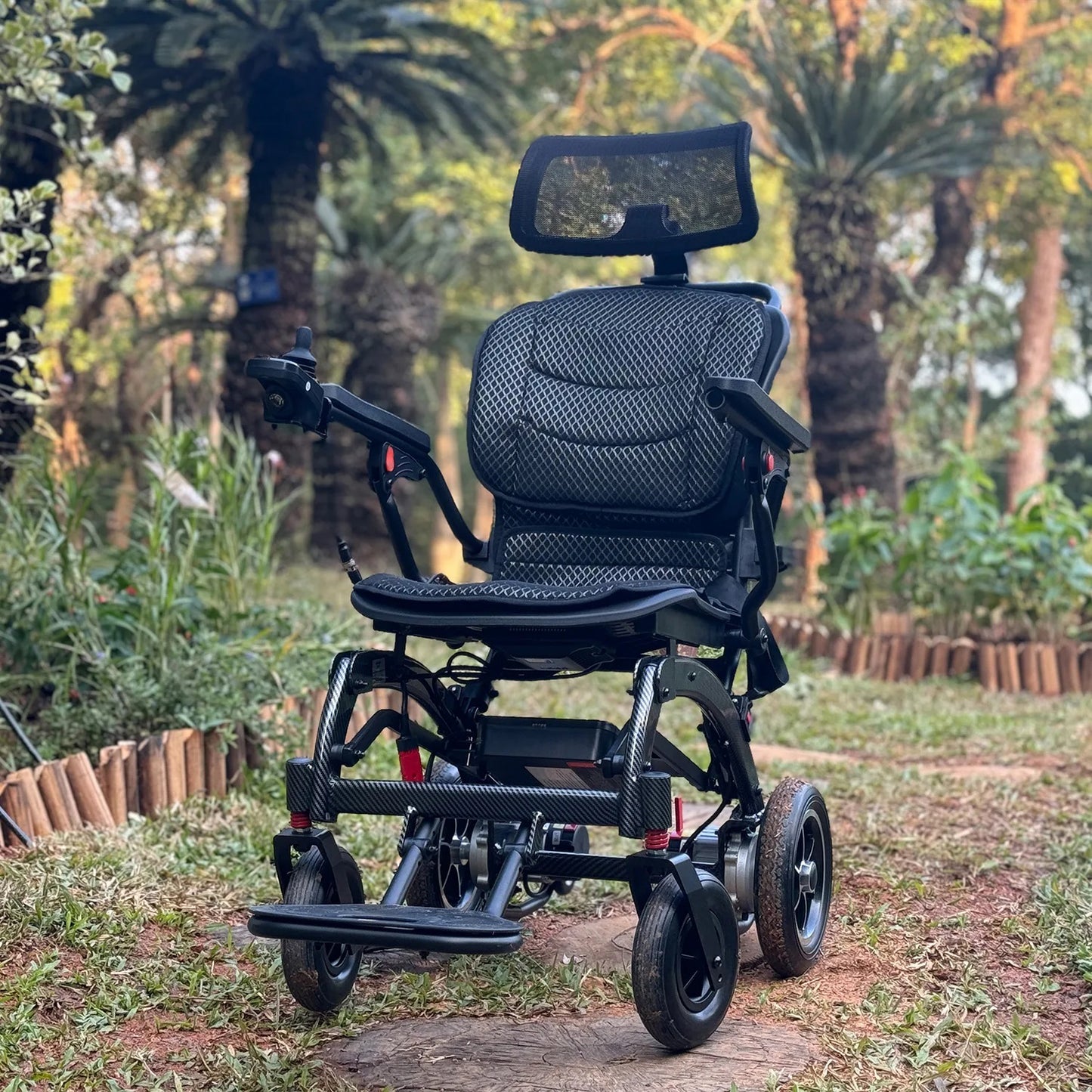Ergonomic Electric Wheelchair Foldable Lightweight Elderly Scooter Portable Travel Wheelchair Airline Approved
