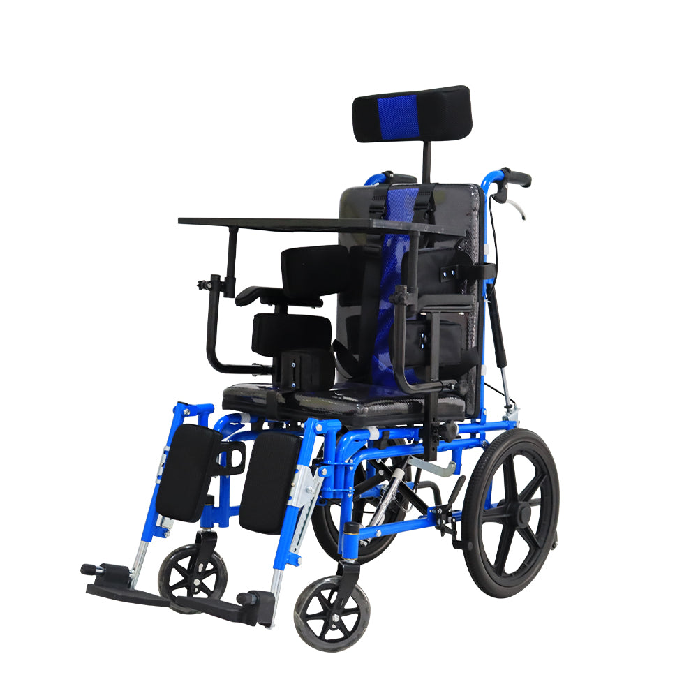 Cerebral Palsy Wheelchair for Children - Foldable Cerebral Palsy Wheelchair Pediatric Wheelchair