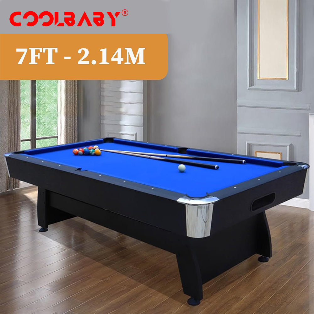 Wholesale 7ft Auto Ball Return Billiard Pool Table for Club Family Indoor Gym Games Billiards Table - All Accessories Included
