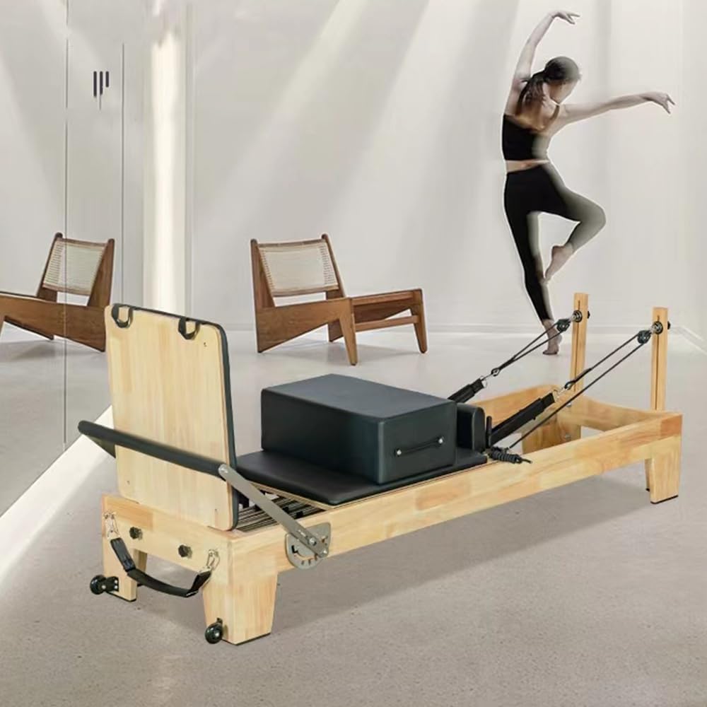 Wholesale SSZ-PLT Pilates Reformer Solid Wood Core Bed Multifunctional Yoga Bed