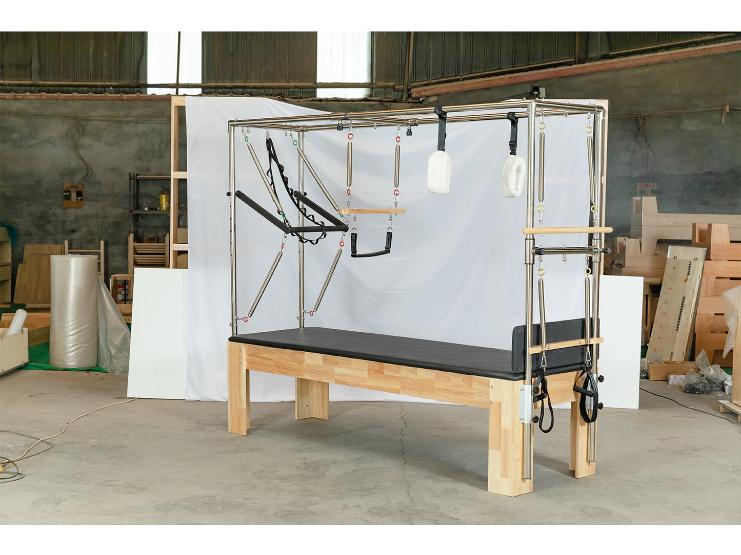Wholesale SSZ-GJC01 Pilates Reformer Solid Wood Loft Bed