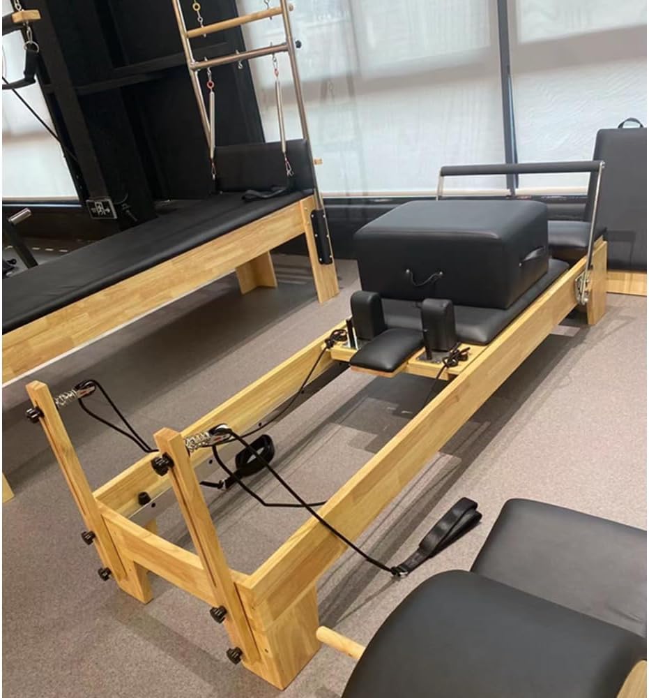 Wholesale SSZ-PLT Pilates Reformer Solid Wood Core Bed Multifunctional Yoga Bed