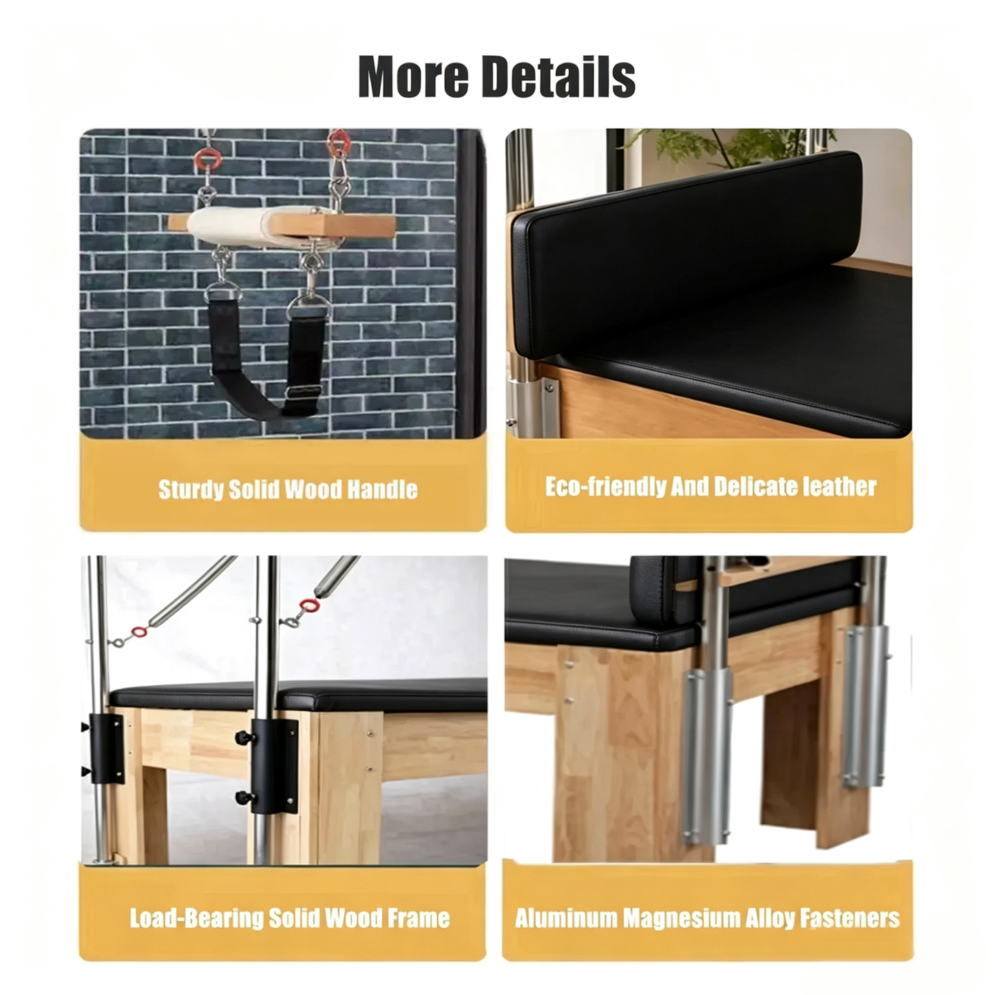 Wholesale SSZ-GJC01 Pilates Reformer Solid Wood Loft Bed