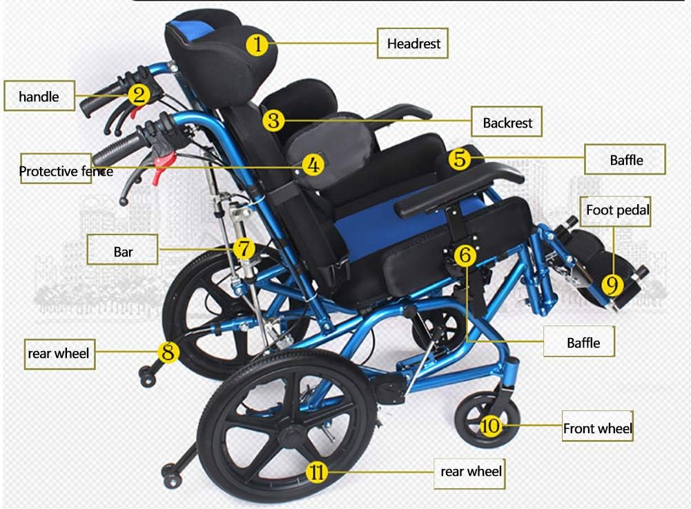 Wholesale Manual Wheelchair with High-Strength Iron Frame and Adjustable Features EK825