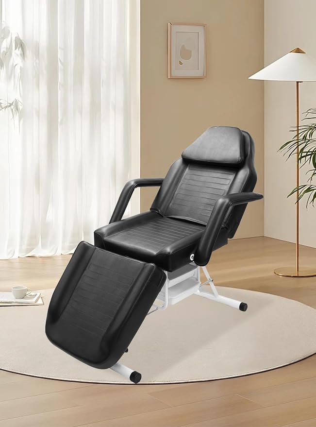 Facial Chair, Massage Bed, Salon Bed for Eyelash Extensions - Salon Chair with Trays