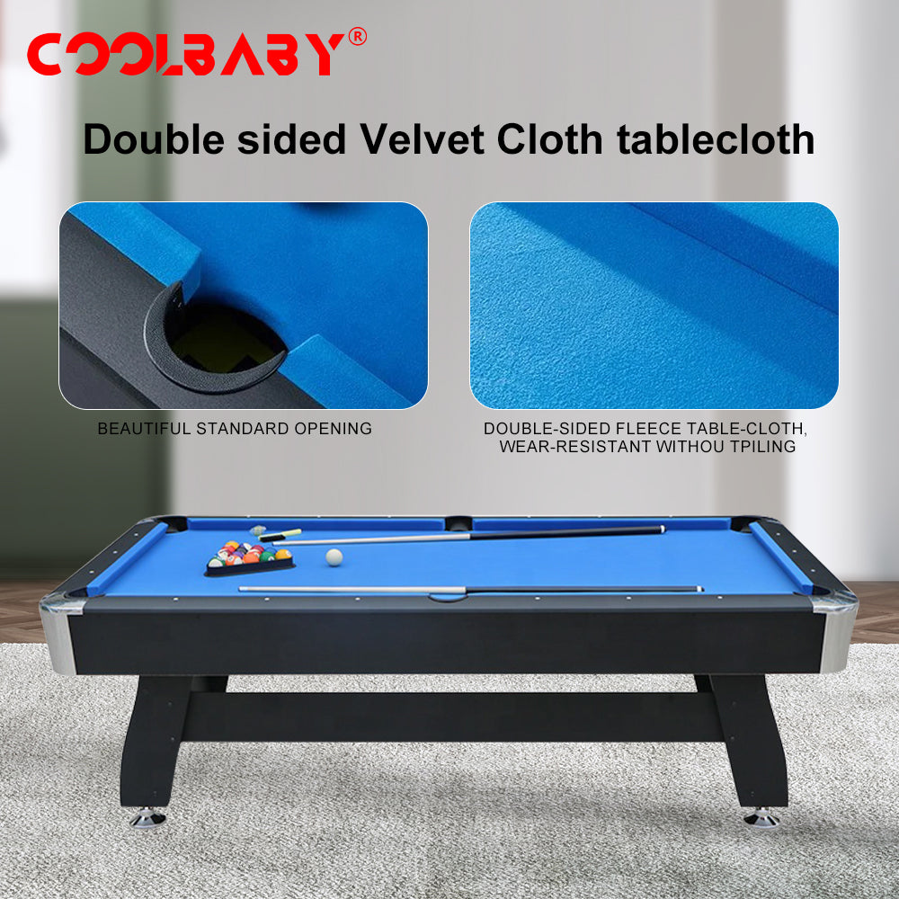 Wholesale 7ft Auto Ball Return Billiard Pool Table for Club Family Indoor Gym Games Billiards Table - All Accessories Included