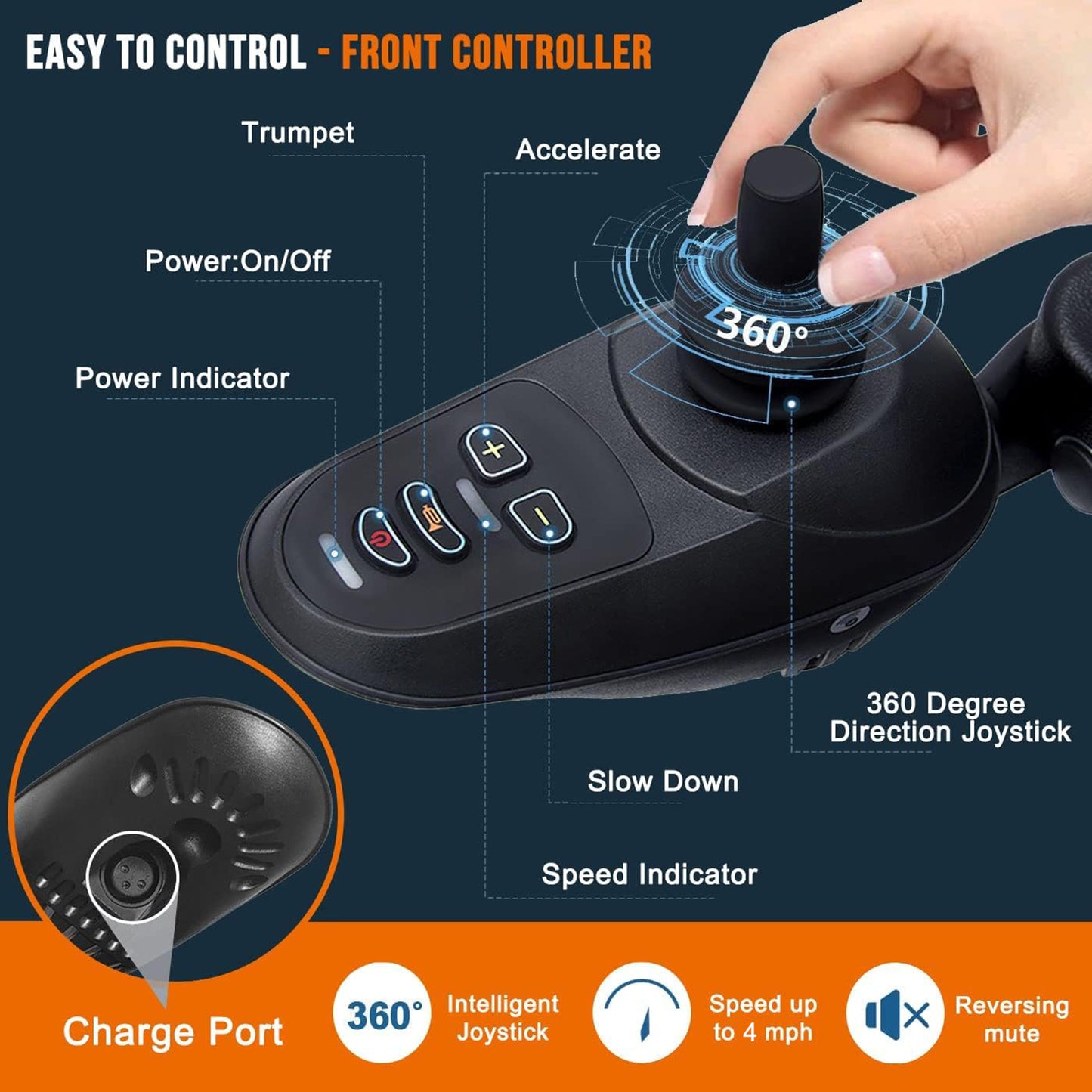 Electric Wheelchair Foldable And Portable For The Elderly Multifunctional Lithium Battery Scooter Disabled