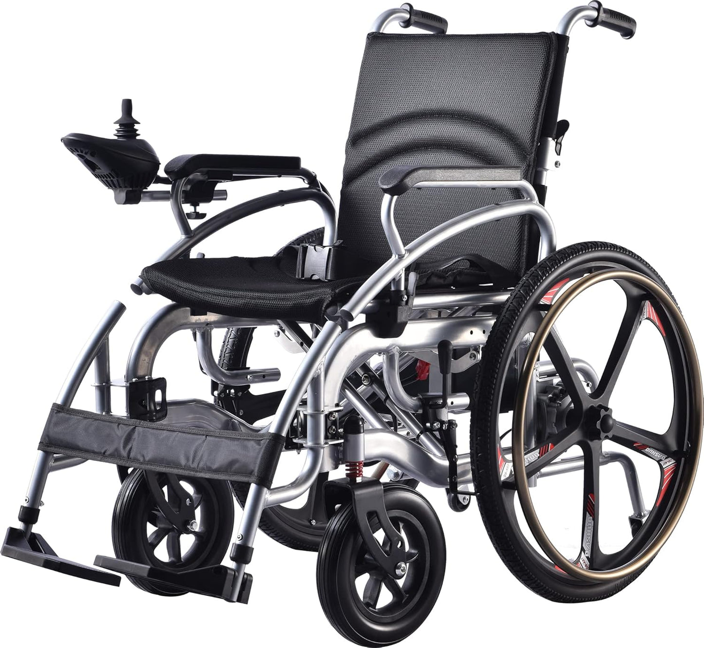 Wholesale ZZR-E310D-OR: Portable 24-Inch Electric Wheelchair for Adults and the Elderly
