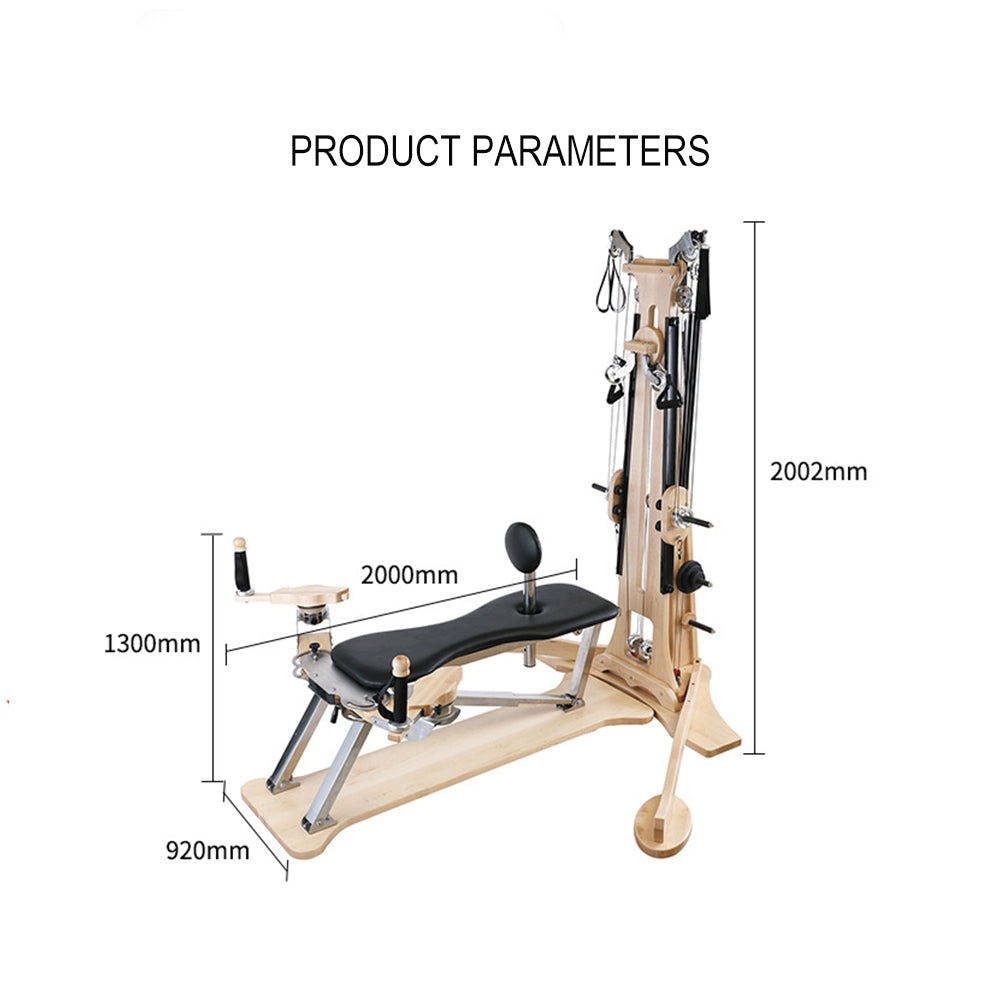 Moficno Gyro Combination Pilates Pulley Tower Pilates Reformer Pilate Tronic