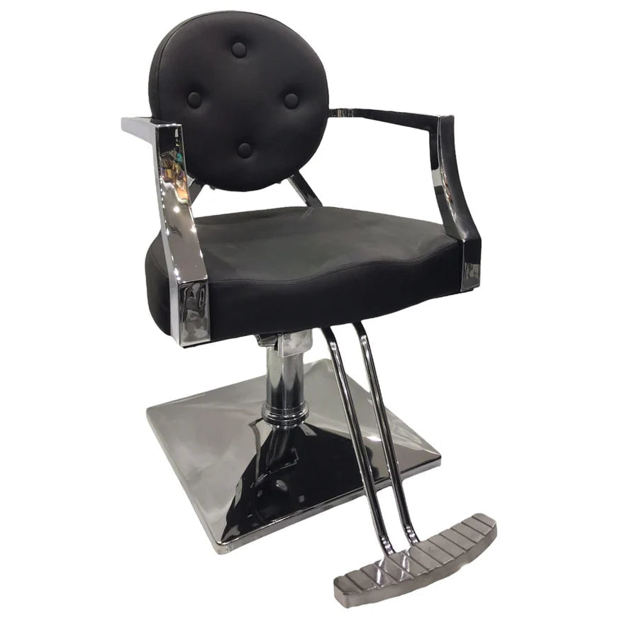 Black Professional Hydraulic Ladies Chair - Salon Chair