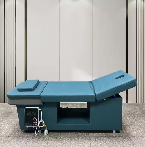 Premium Multifunctional Shampoo Bed with Custom Water Circulation & Fumigation – Professional Salon Spa Bed
