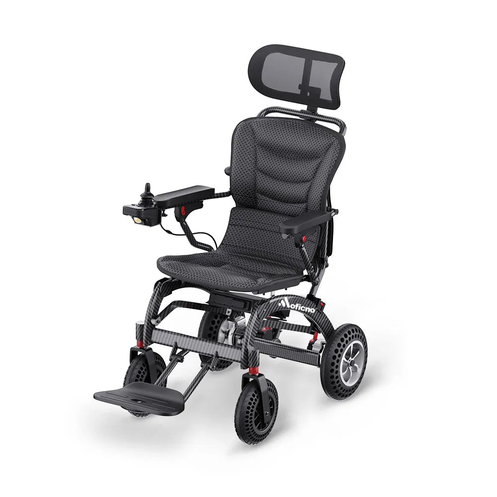 Ergonomic Electric Wheelchair Foldable Lightweight Elderly Scooter Portable Travel Wheelchair Airline Approved
