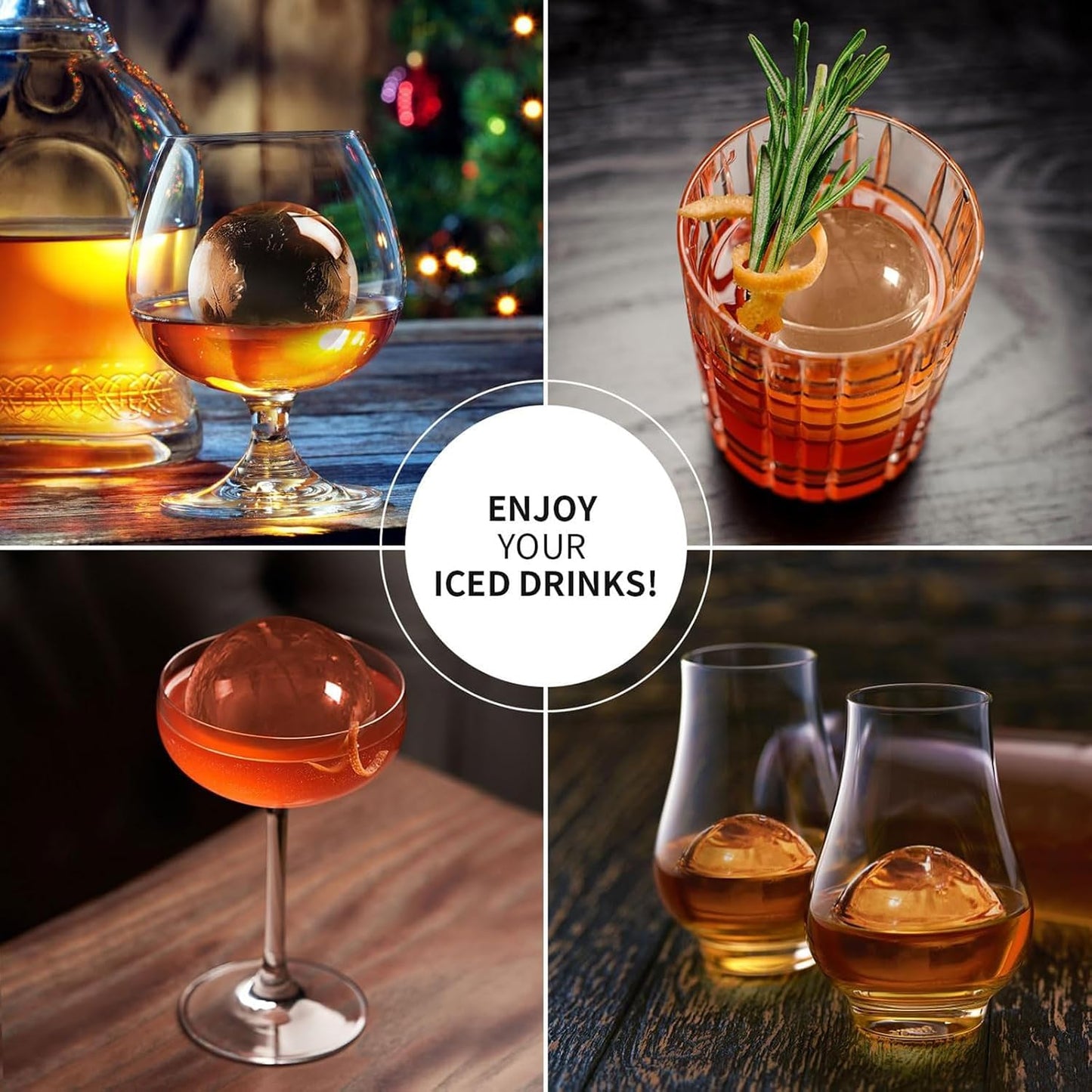 50mm Ice Ball Maker Machine Electric 220V Ice Sphere Maker Whisky Drinking Bar Ice Making Machine