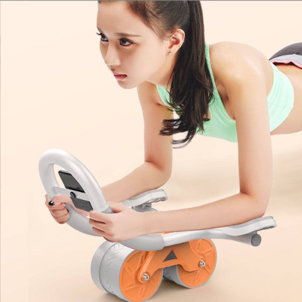 COOLBABY JFQ01 Plank Abdominal Wheel, Ab Roller Wheel With Elbow Support ,Equipment For Abdominal & Core Strength, Ab Workout-JFQ - COOL BABY