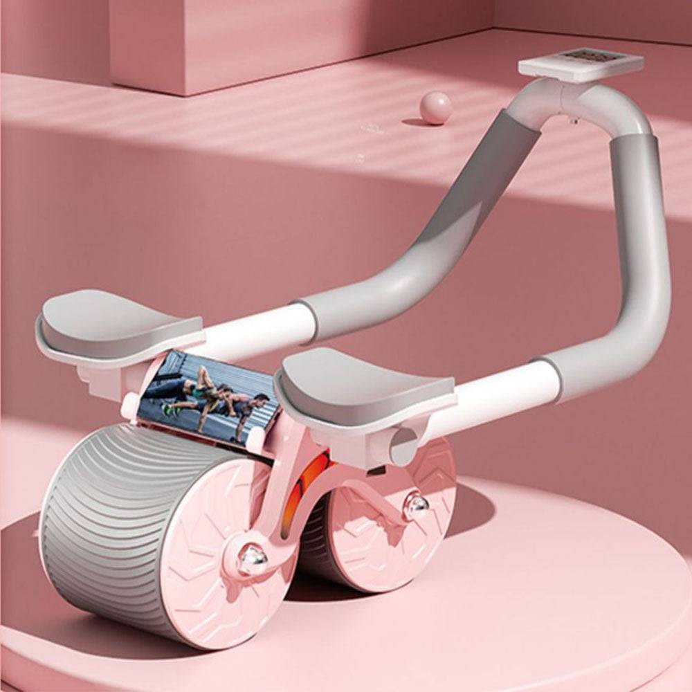 COOLBABY JFQ03 Plank Abdominal Wheel, Ab Roller Wheel With Elbow Support ,Equipment For Abdominal & Core Strength, Ab Workout-JFQ - COOL BABY