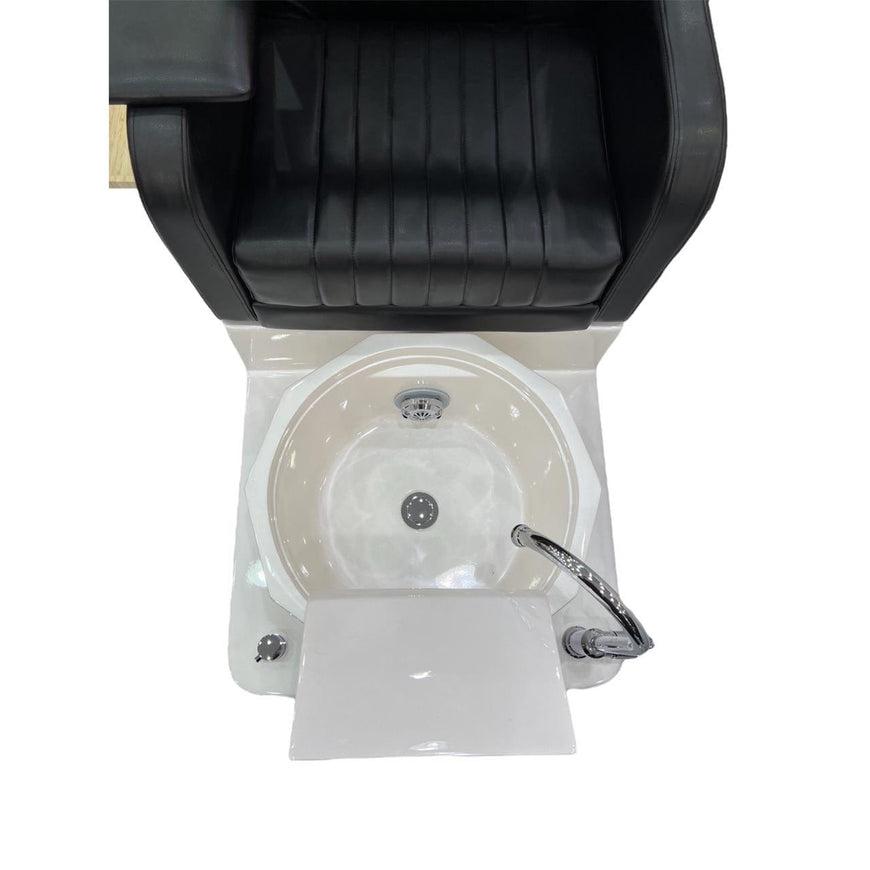 Professional Pedicure Spa Chair - Black