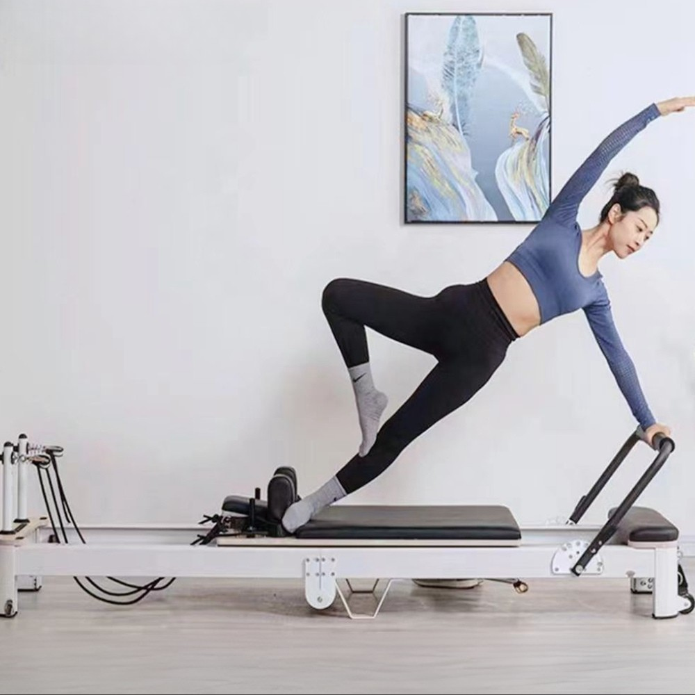Wholesale SSZ-PLT04 Pilates Reformer Folding Aluminum Yoga Bed