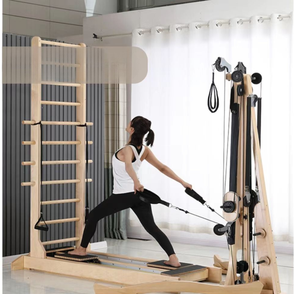 Wholesale SSZ-HTC01 Pilates Double Track Slide Stretch Training Yoga Bed
