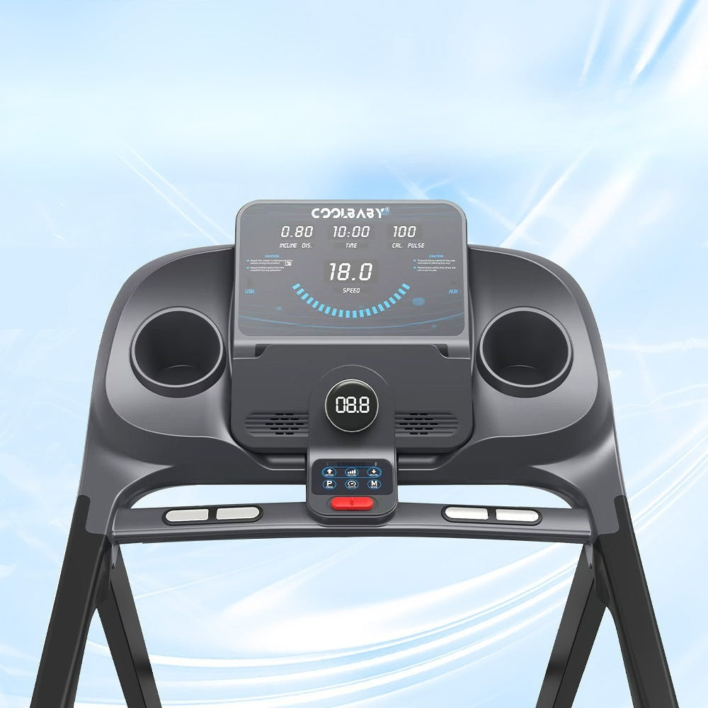 Wholesale Folding Treadmill – Manual Incline, 12 Preset Programs, LCD Display, and Pulse Sensors