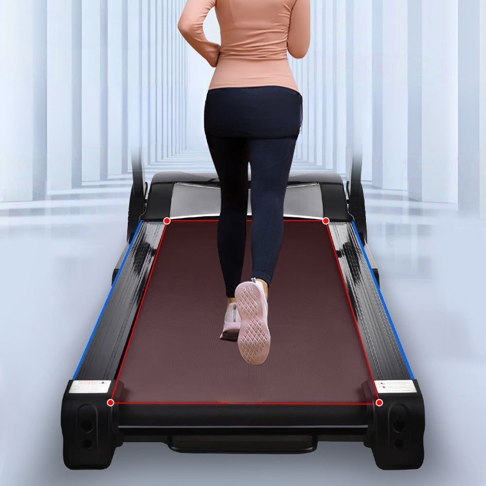 Wholesale Folding Treadmill – Manual Incline, 12 Preset Programs, LCD Display, and Pulse Sensors