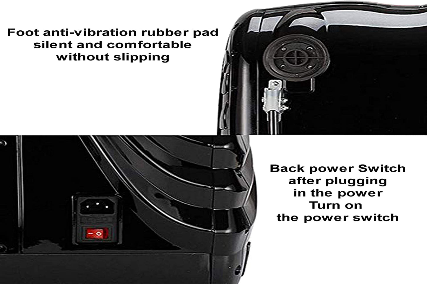 COOLBABY Foot & Calf Massager - Premium Quality, Stress Relief, and Improved Circulation - COOLBABY