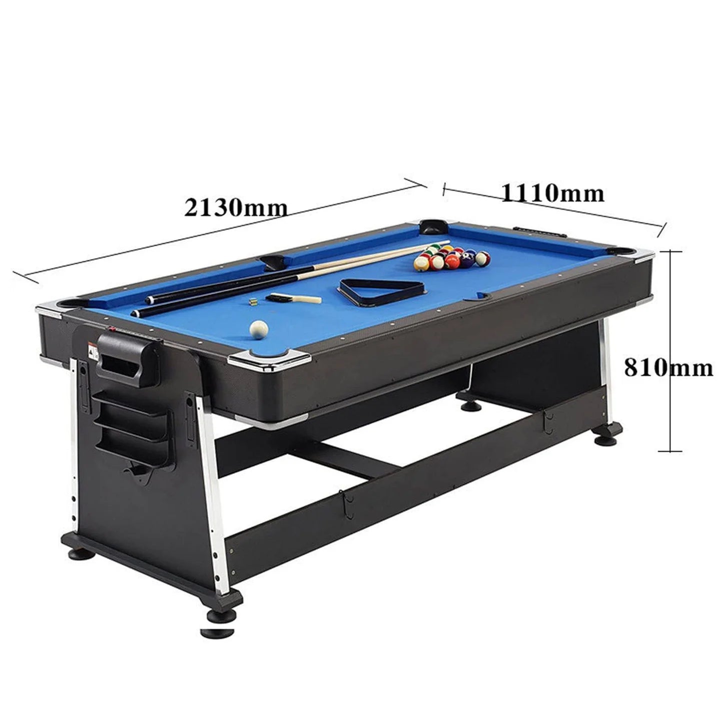 Wholesale 4 in 1 7ft Pool Billiard Table + Household Table Tennis Table + meeting or dining table Multi Function Game Table