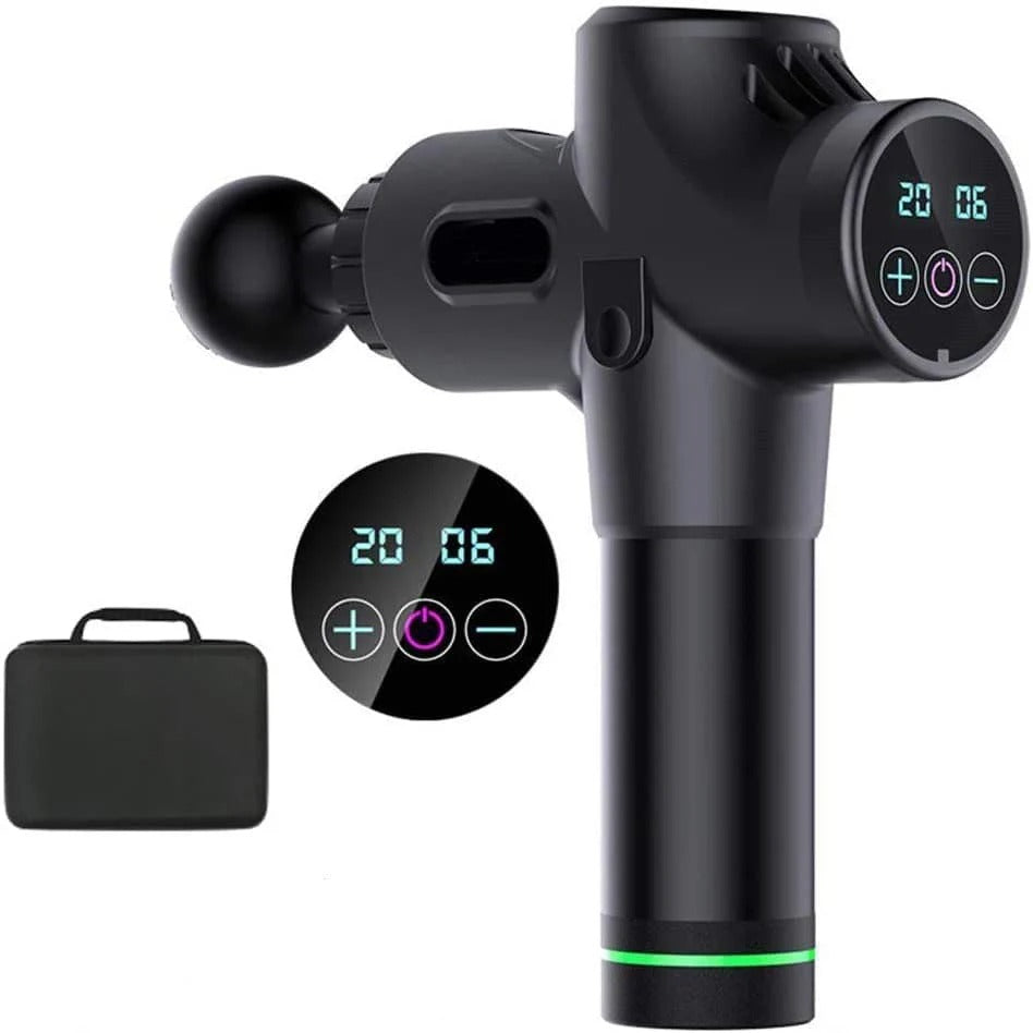 COOLBABY Deep Tissue Massage Gun with 6 Heads