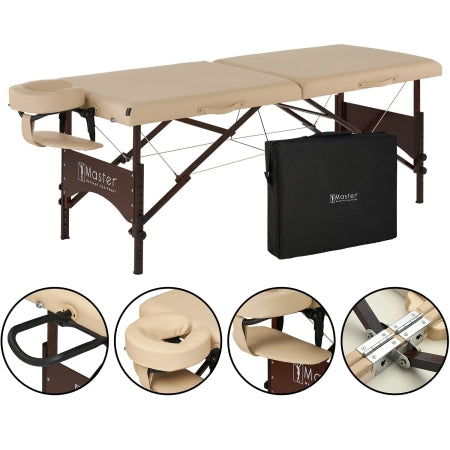 MASTER Portable Massage Table – Professional Foldable Therapy Bed