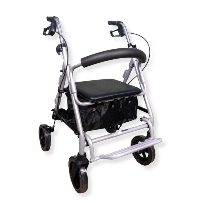 Aluminum Rollator Walker with Seat