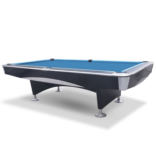 COOLBABY Indoor Luxury Pool Billiards Table 9ft Slate Club Pool Tables Professional Snooker & Billiard Table for Club Use