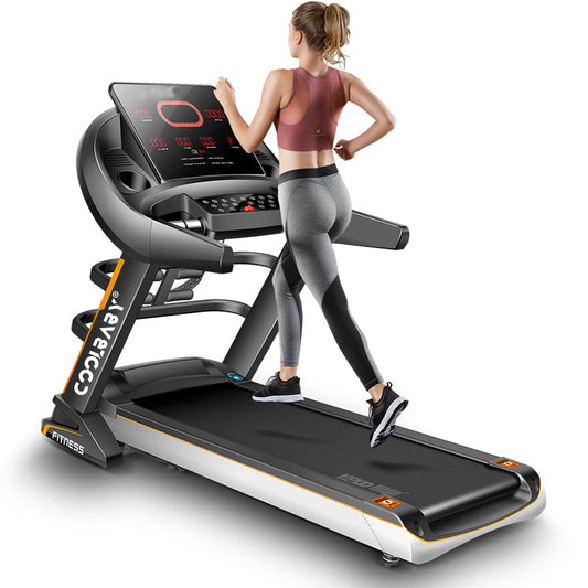 Powerful 4 HP Treadmill with Auto Incline, and Bluetooth Speaker - Ideal for Serious Runners - COOLBABY