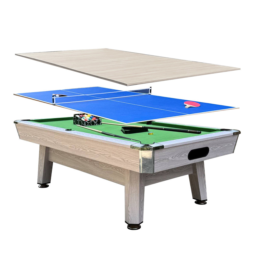 Adult Billiard Table 8 FT Pool Tables Indoor Household Multifunctional Three-in-One Table Tennis Conference Table