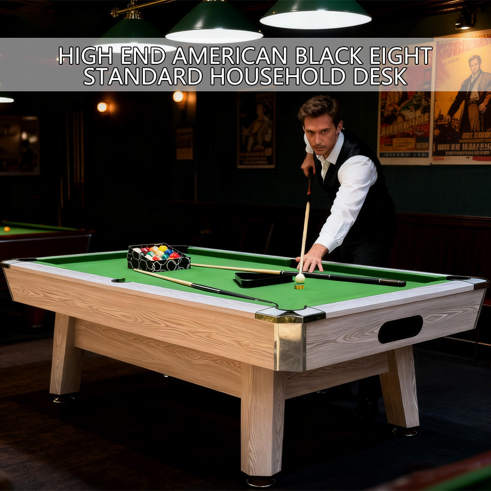 Adult Billiard Table 8 FT Pool Tables Indoor Household Multifunctional Three-in-One Table Tennis Conference Table