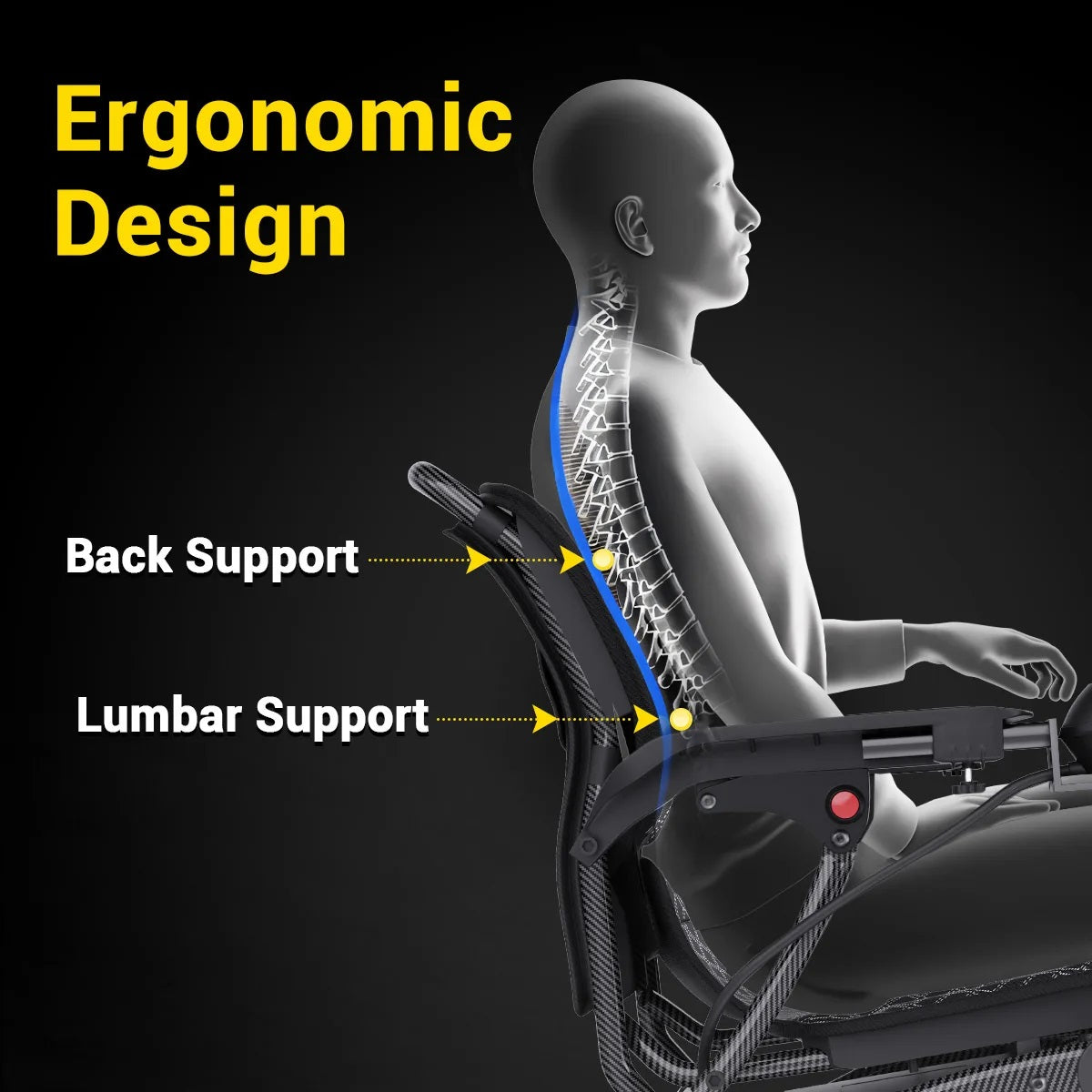 Electric Wheelchair for Adults & Seniors - Ultra-Light Aluminum Frame, 3-Second Folding, 220 lbs Weight Capacity - Ergonomic Comfort Seat