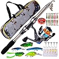 Coolbaby 1.8m Rock Fishing Sea Rod Set – Carbon Fiber, Long-Range Casting, Portable Fishing Reel & Bag Combo