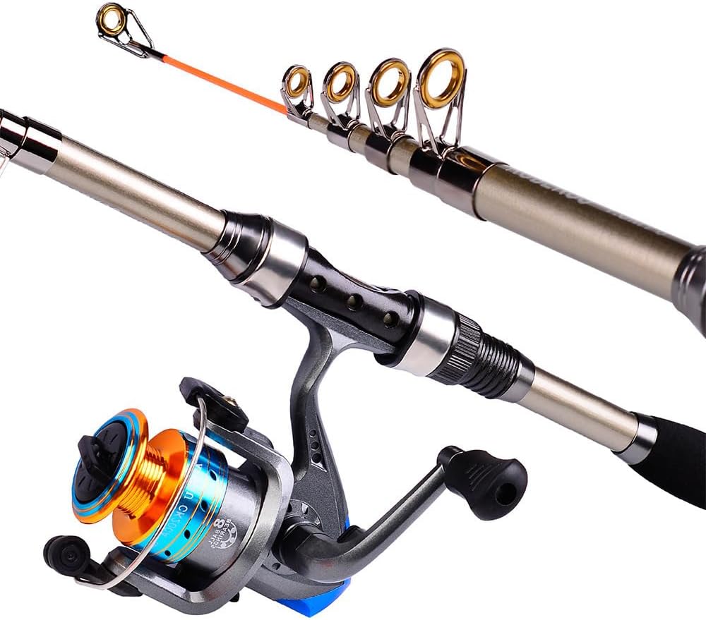 Coolbaby 1.8m Rock Fishing Sea Rod Set – Carbon Fiber, Long-Range Casting, Portable Fishing Reel & Bag Combo