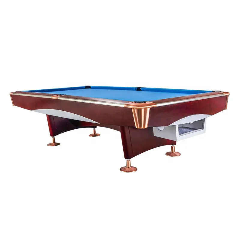 COOLBABY Indoor Luxury Pool Dining Billiards Table 9ft Slate Club Pool Tables Professional Snooker & Billiard Table - COOLBABY