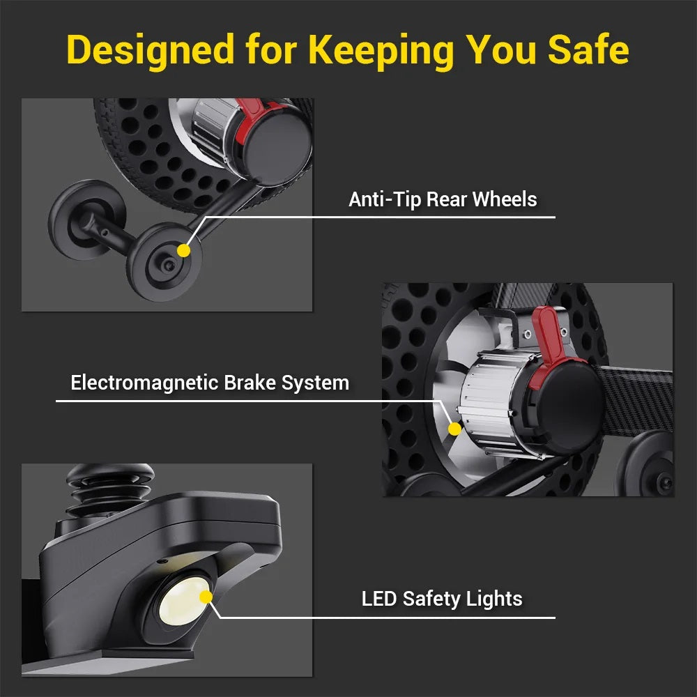 Ergonomic Electric Wheelchair Foldable Lightweight Elderly Scooter Portable Travel Wheelchair Airline Approved